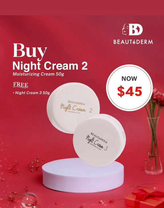 BUY Night Cream 2 (50 grams) GET FREE Night Cream 3 (50 grams)