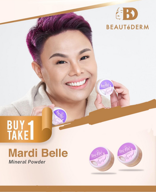 Mardi Belle Mineral Powder 10 grams  (Skintone or Beige) BUY 1 GET 1 FREE