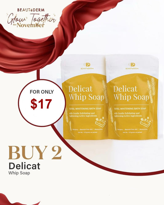 Delicat Whip Soap BUY 1 TAKE 1 FREE