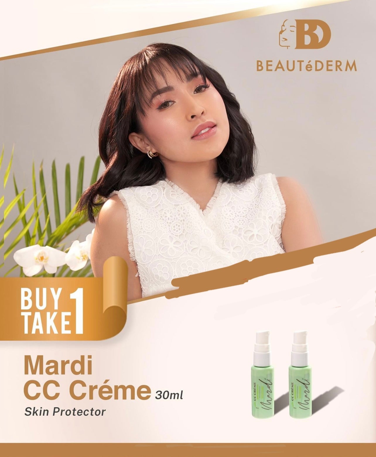 Mardi CC Crème 30ml (Warm Beige or Light Beige) BUY 1 GET 1 FREE