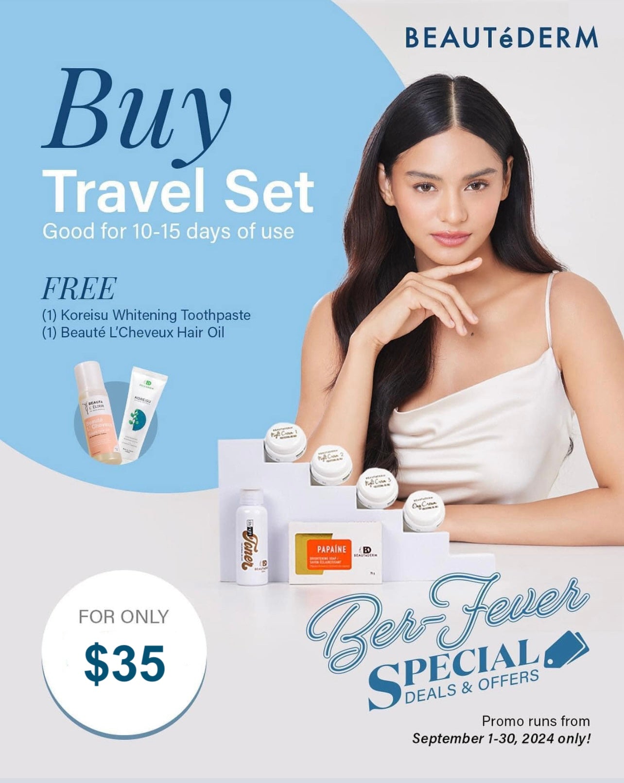 Travel Set* with FREEBIE