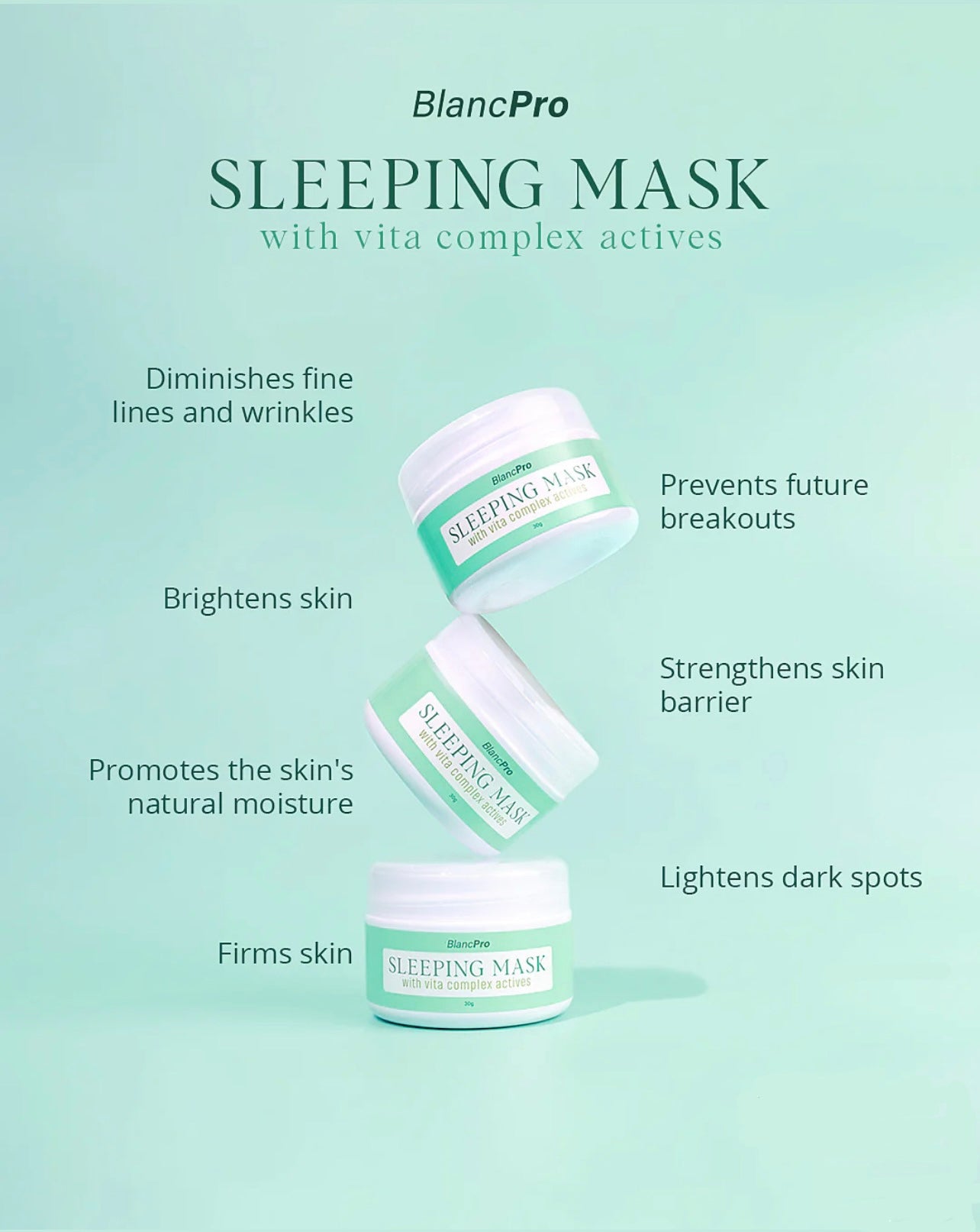 BlancPRO Sleeping Mask 30grams