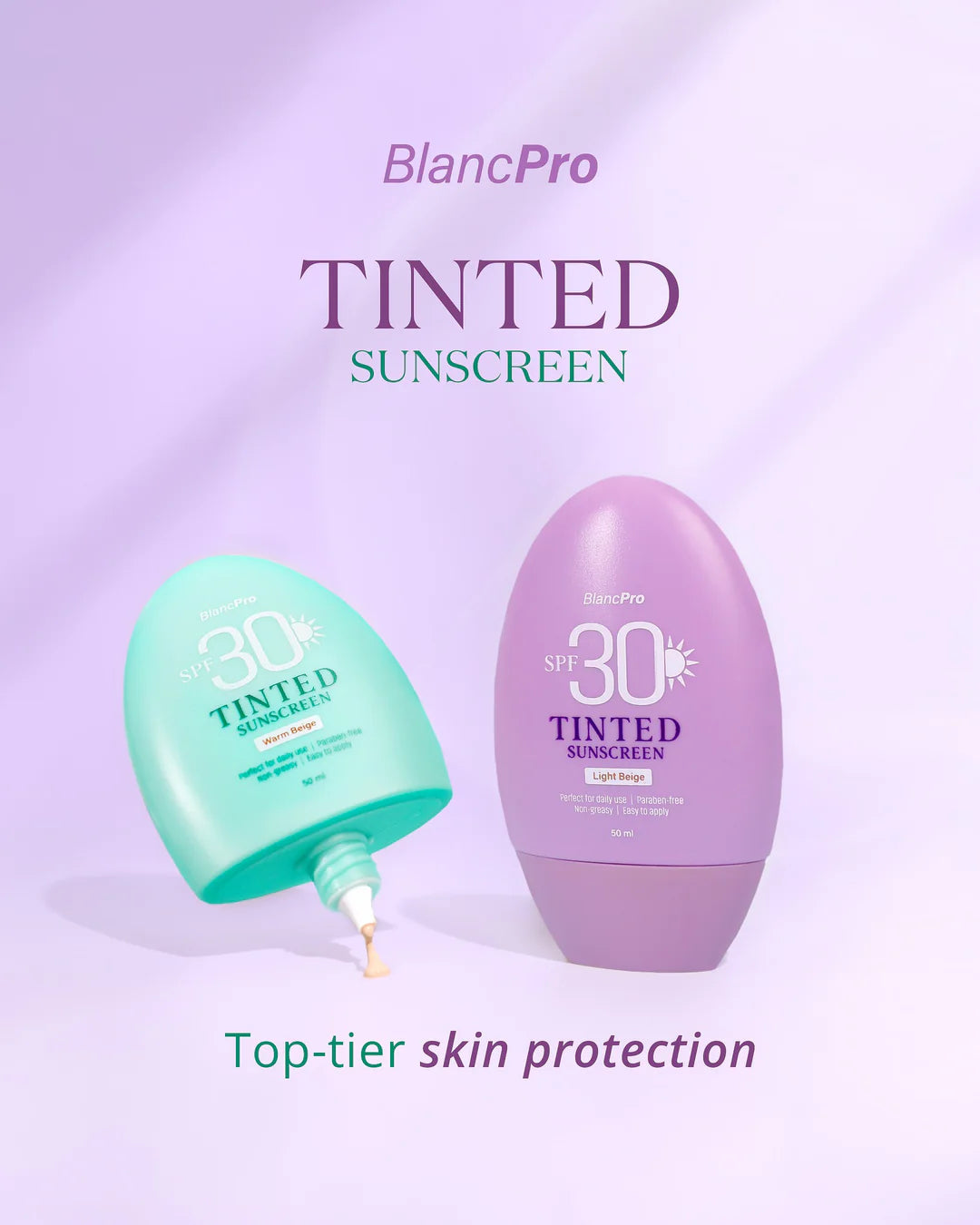 BlancPRO Tinted Sunscreen SPF 30 (Warm Beige)