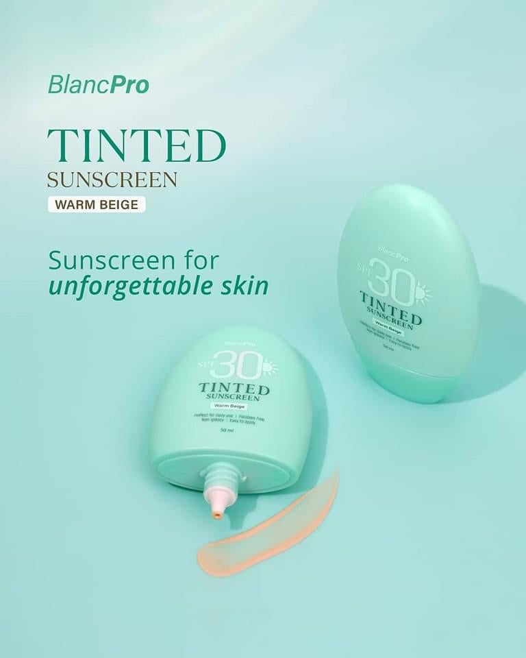 BlancPRO Tinted Sunscreen SPF 30 (Warm Beige)