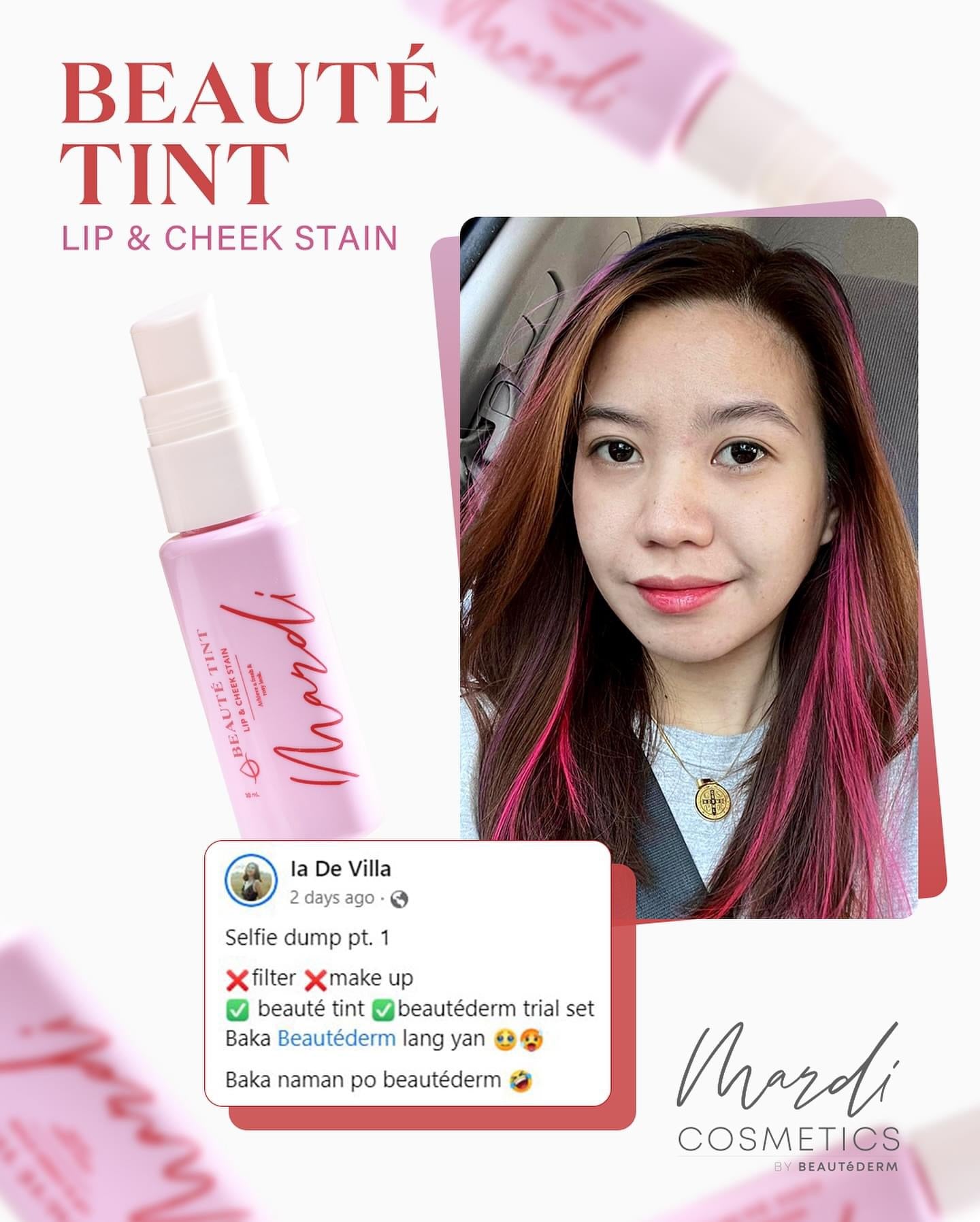 Mardi Beaute Lip and Cheek Tint 30ml BUY 1 GET 1 FREE