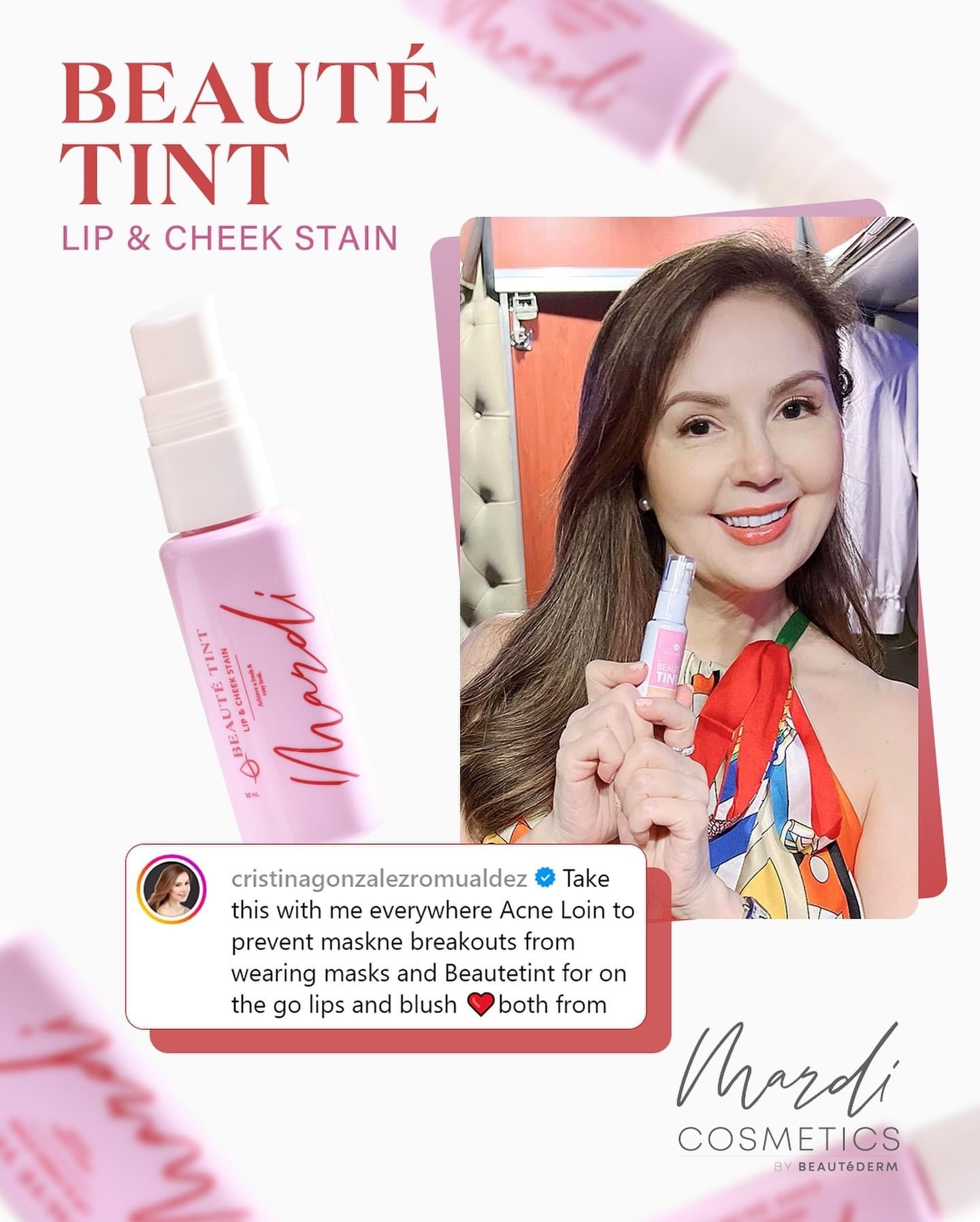 Mardi Beaute Lip and Cheek Tint 30ml BUY 1 GET 1 FREE