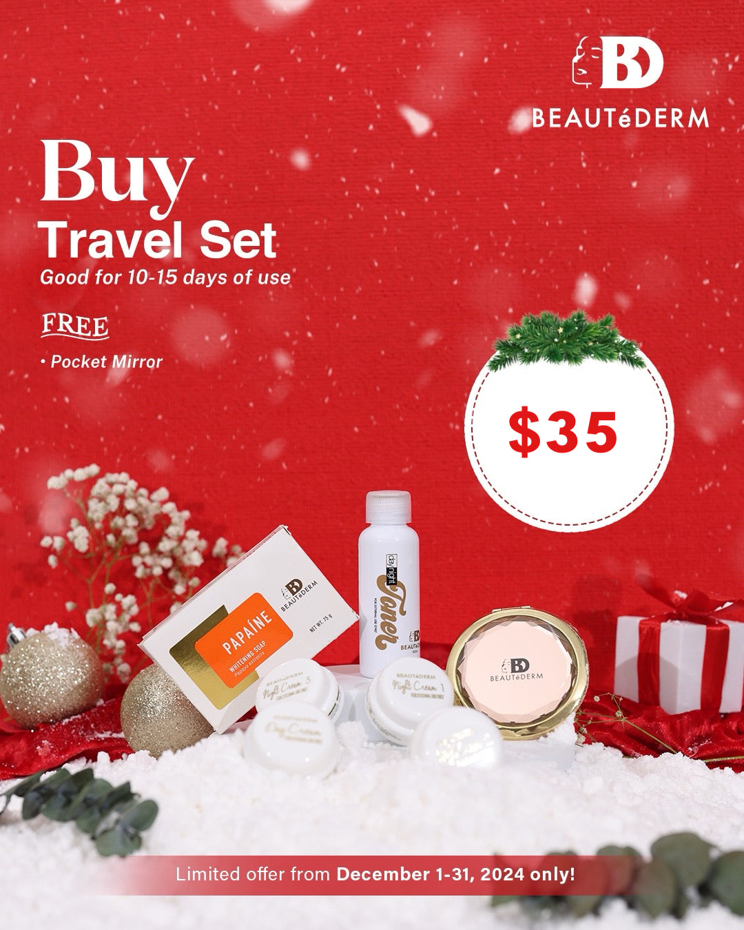 Travel Set* with FREEBIE