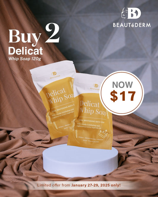 Delicat Whip Soap BUY 1 TAKE 1 FREE