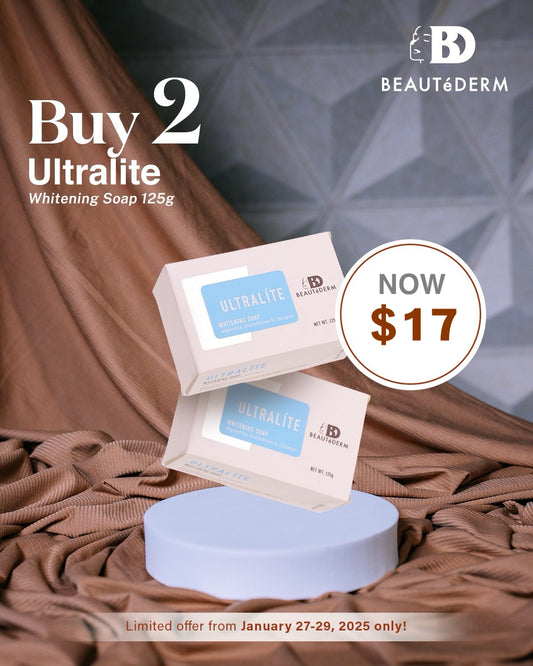 Ultralite Soap 125grams BUY 1 GET 1 FREE for $17