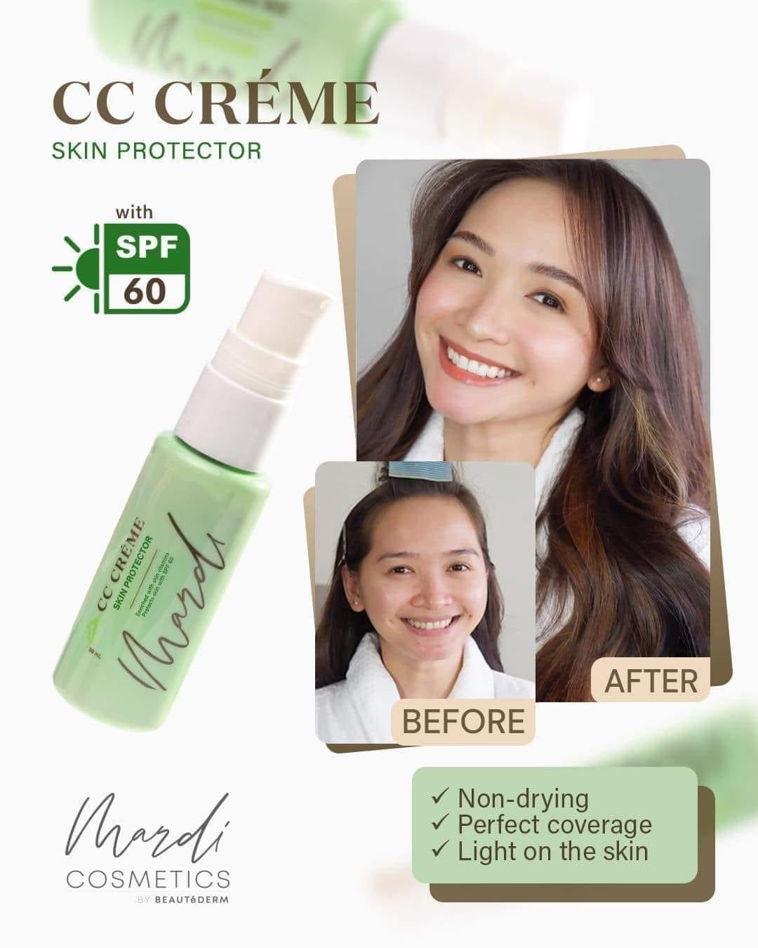 Mardi CC Crème 30ml (Warm Beige or Light Beige) BUY 1 GET 1 FREE