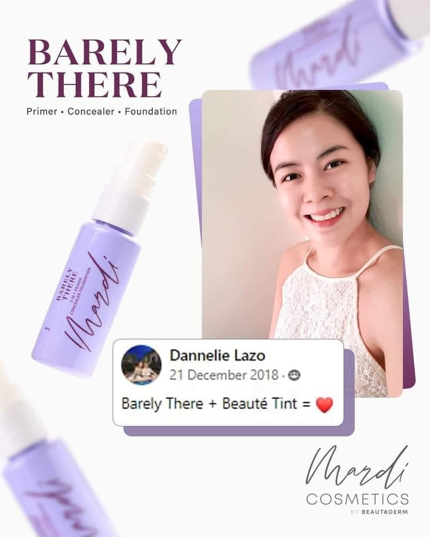 Mardi BARELY THERE 3 IN 1 (Liquid Foundation) 30ml BUY 1 GET 1 FREE