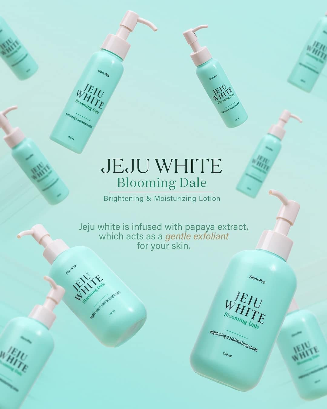 BlancPRO Jeju White Brightening and Moisturizing Lotion (Blooming Dale) 100ml or 250ml