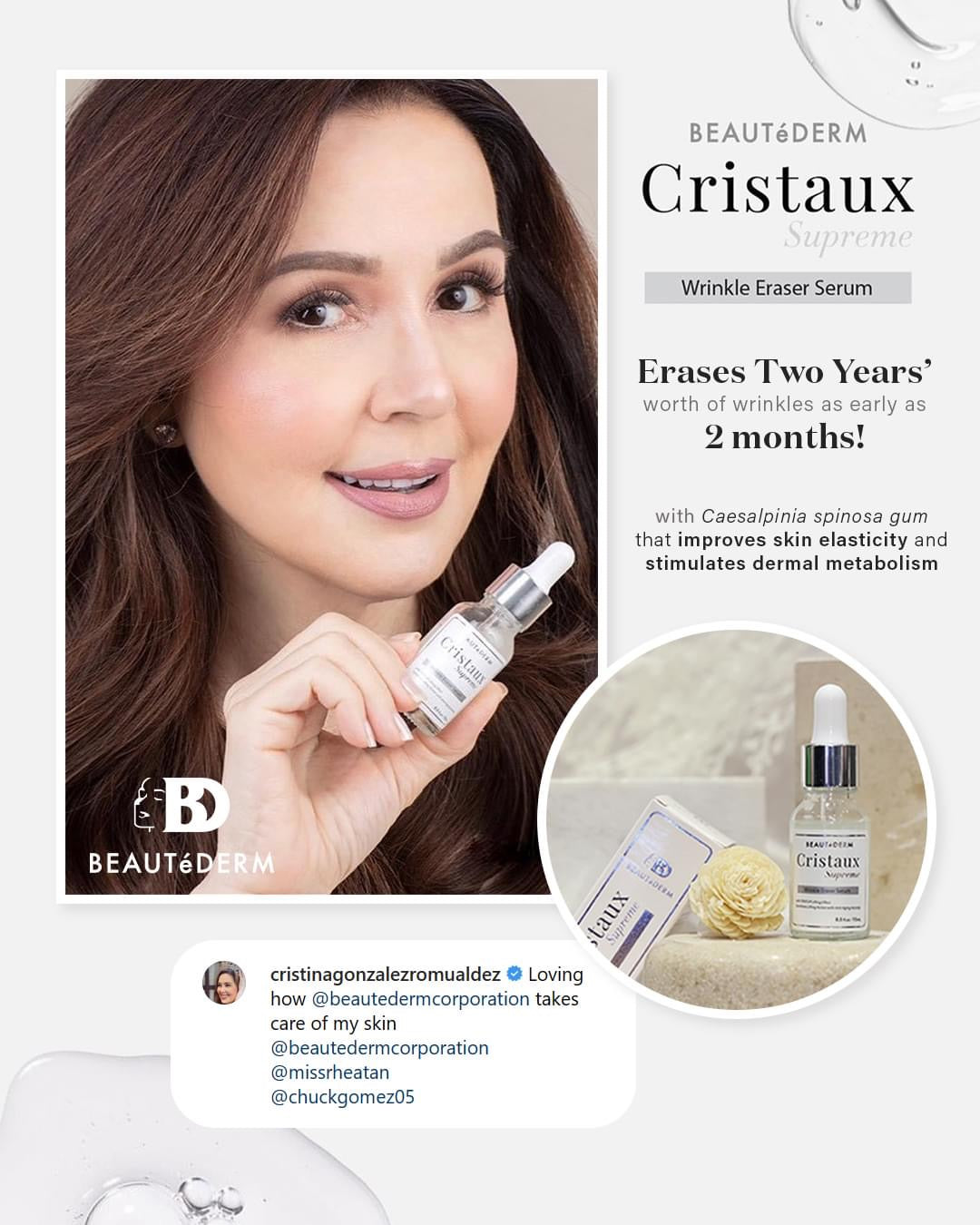 Cristaux Supreme 15ml Wrinkle Eraser BUY 1 GET 1 FREE – Beautéful You