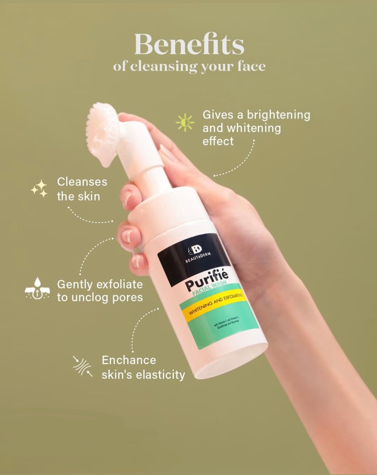 Purifie Wash with Brush 100ml